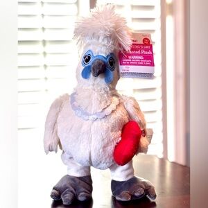 NWT, Animated Silkie Chicken Valentine’s Plush, ‘Lil Side Stepper’, 12.6 in